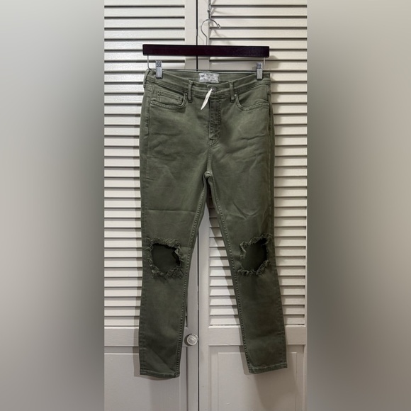 Free People High-Rise Busted Skinny Jeans - Picture 4 of 7